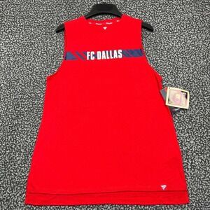 FC‎ Dallas Shirt Women Medium Fanatics Sleeveless Crew Neck New M